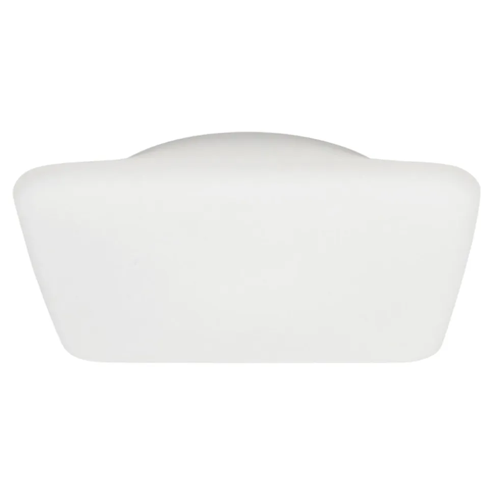Linea light mywhite q plafoniera da esterno led 16w 3000k quadrata bianca ip65