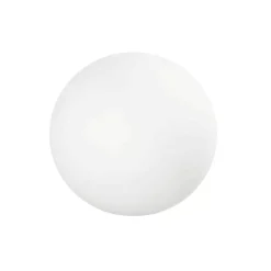 Linea light oh! s65 plafoniera da esterno moderna sfera bianca ip65