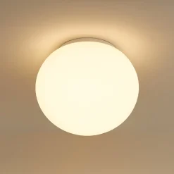 Linea light oh! s65 plafoniera da esterno led 3000k ip65