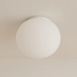 Linea light oh! s65 plafoniera da esterno led 3000k ip65