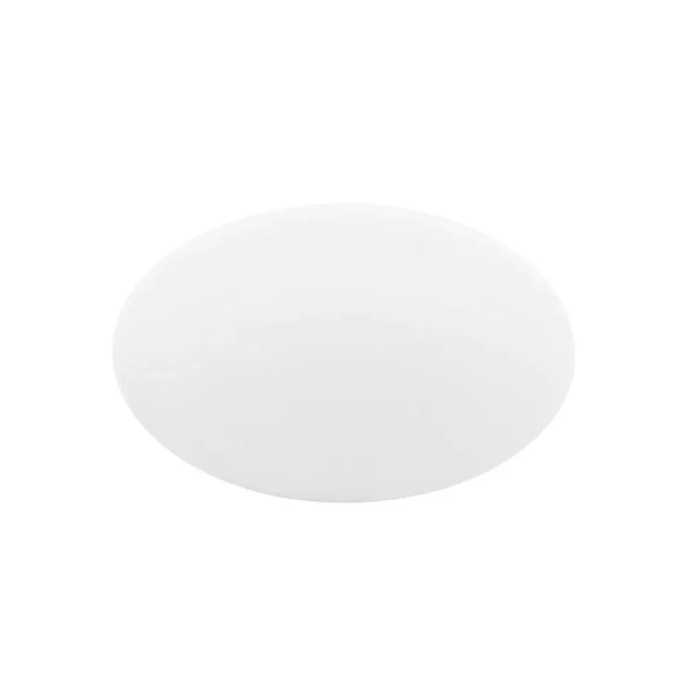 Linea light oh! smash s65 plafoniera led da esterno 38 cm sfera bianca ip65