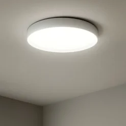 Linea light tara r plafoniera rotonda led 3000k bianca ip40