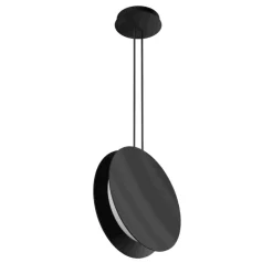 Linea light yo-yo lampada a sospensione nera led 3000k