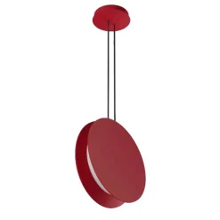 Linea light yo-yo lampada a sospensione rossa led 3000k moderna