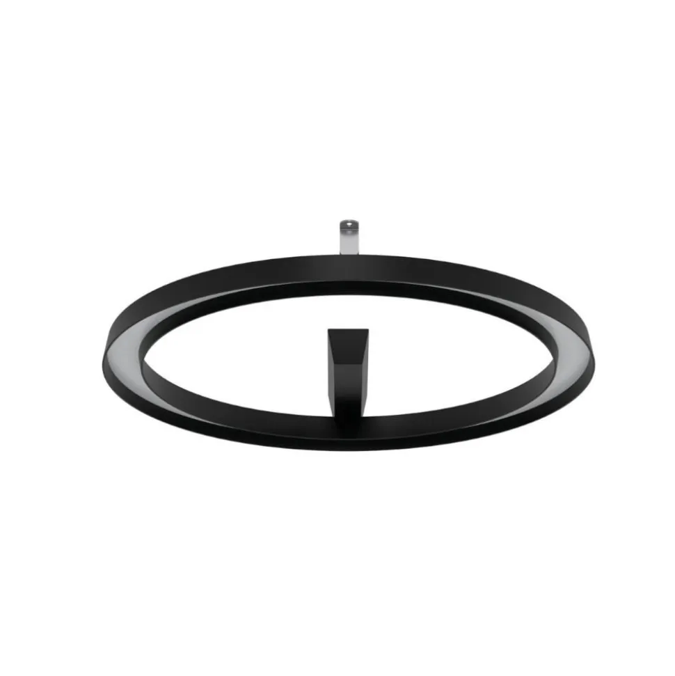 Lira linea light plafoniera per esterno nera ip65 led 3000k