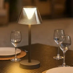 Lolita tl lampada da tavolino per esterno grigio portatile