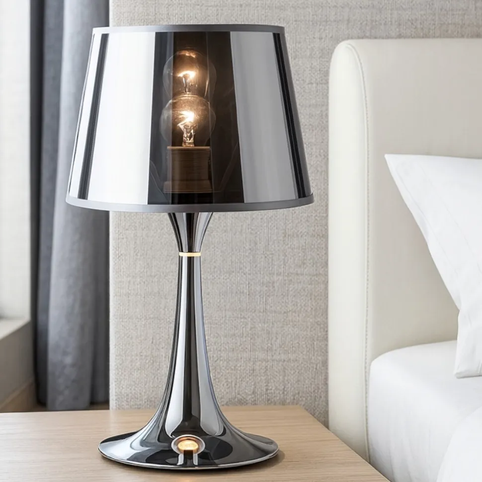 London tl1 small abat-jour da comodino per camera da letto ideal lux