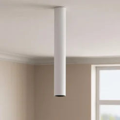 Look pl1 h75 ideal lux faretto da soffitto cilindro bianco