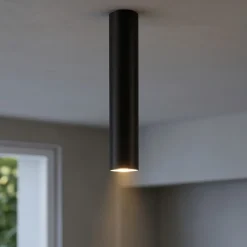 Look pl1 ideal lux faretto da soffitto cilindro nero