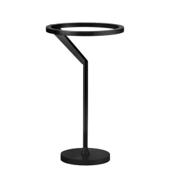 Lume da comodino nero abat-jour moderna led dimmerabile