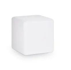 Luna pt1 d40 ideal lux lampada cubo luminoso per esterno ip44