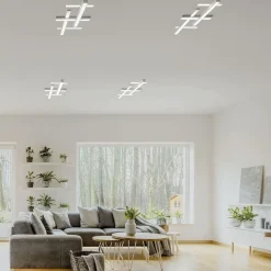 Magnesia faretto di gesso sforzin 30w 3000k incasso controsoffitto soggiorno