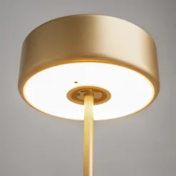 Maytoni ai collaboration lampada da tavolino portatile oro led da 2200k a 4000k