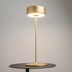 Maytoni ai collaboration lampada da tavolino portatile oro led da 2200k a 4000k