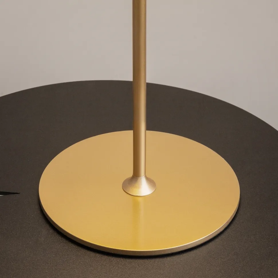 Maytoni ai collaboration lampada da tavolino portatile oro led da 2200k a 4000k