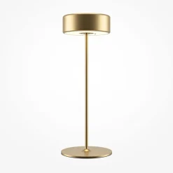 Maytoni ai collaboration lampada da tavolino portatile oro led da 2200k a 4000k