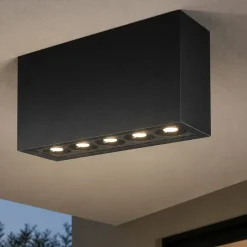 Maytoni ares plafoniera da esterno rettangolare led 3000k ip54