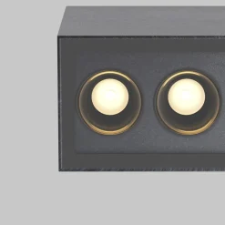 Maytoni ares plafoniera da esterno rettangolare led 3000k ip54
