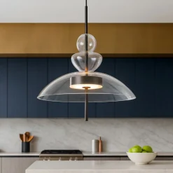 Maytoni bangkok lampadario led 12w 3000k per cucina moderna
