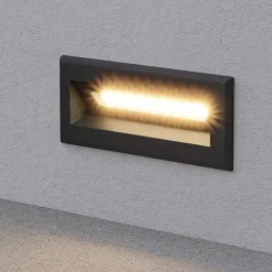 Maytoni bosca segnapasso da esterno rettangolare led 3000k ip65