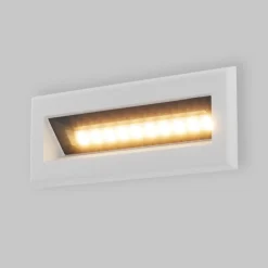 Maytoni bosca segnapasso per esterno da incasso rettangolare led 3000k ip65