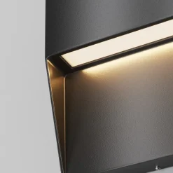Maytoni mane segnapasso da esterno quadrato led 3000k ip54