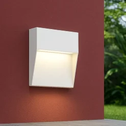 Maytoni mane segnapasso da esterno bianco moderno led 3000k ip54