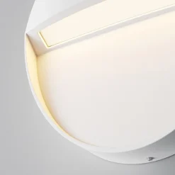 Maytoni mane segnapasso da esterno moderno bianco led 3000k ip54