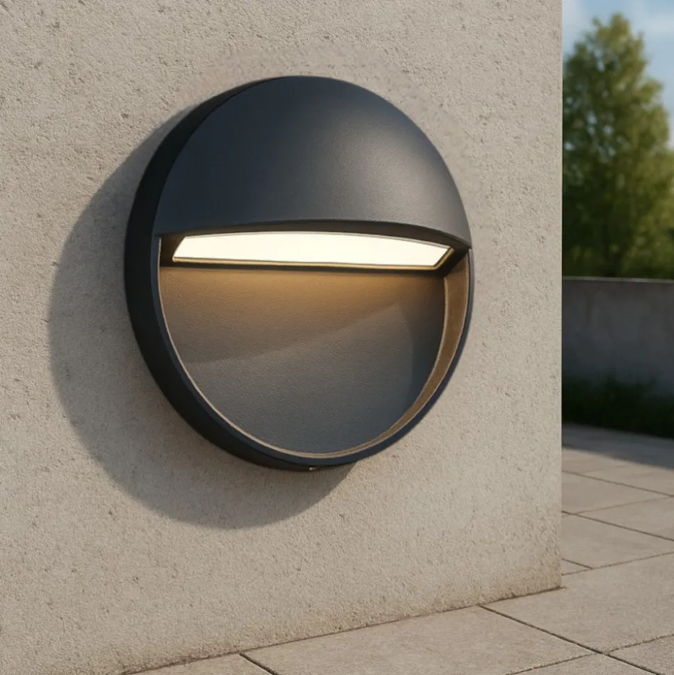 Maytoni mane segnapasso per esterno design minimal led 3000k ip54
