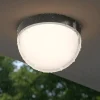 Maytoni mon plafoniera da esterno tonda led 3000k ip65