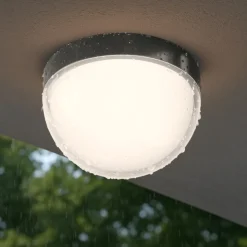 Maytoni mon plafoniera da esterno tonda led 3000k ip65