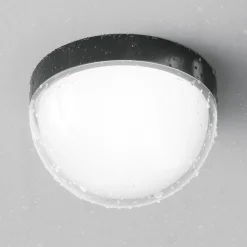 Maytoni mon plafoniera da esterno tonda led 3000k ip65