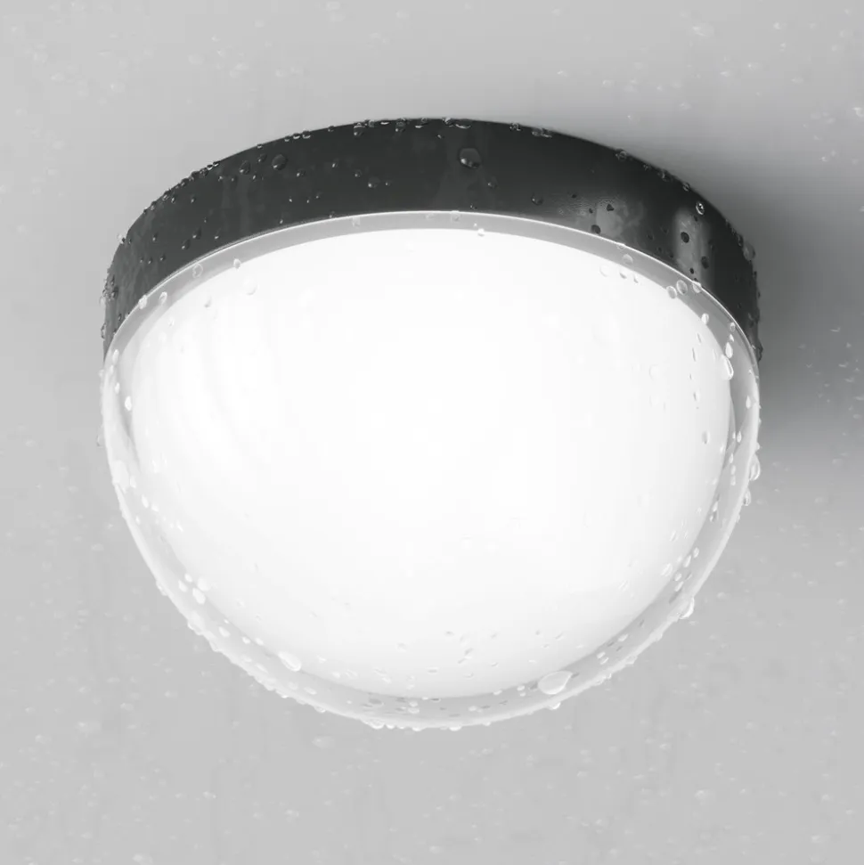 Maytoni mon plafoniera da esterno tonda led 3000k ip65