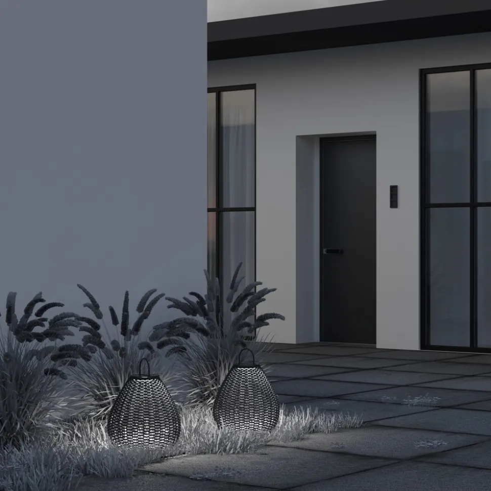 Maytoni plet lampada da esterno design rustico led 3000k ip65