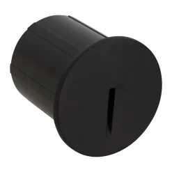Maytoni segnapasso lock nero led per esterno da incasso 3w 3000k