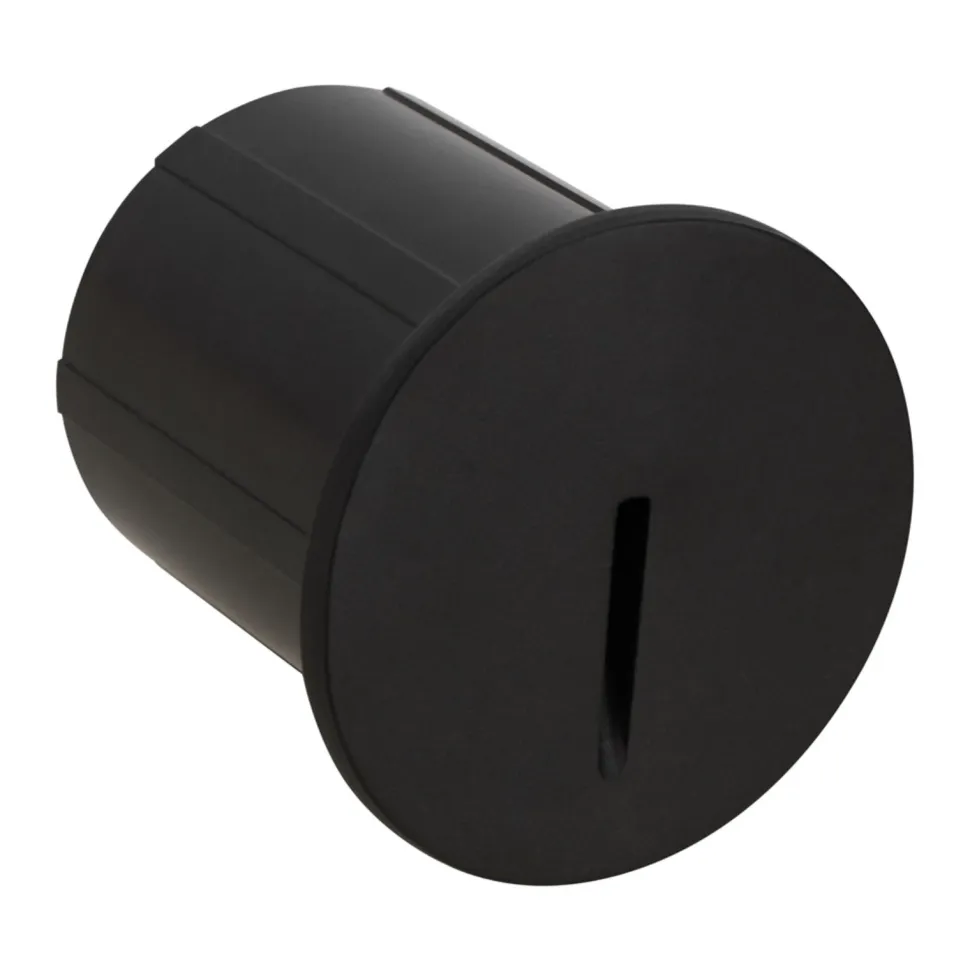 Maytoni segnapasso lock nero led per esterno da incasso 3w 3000k