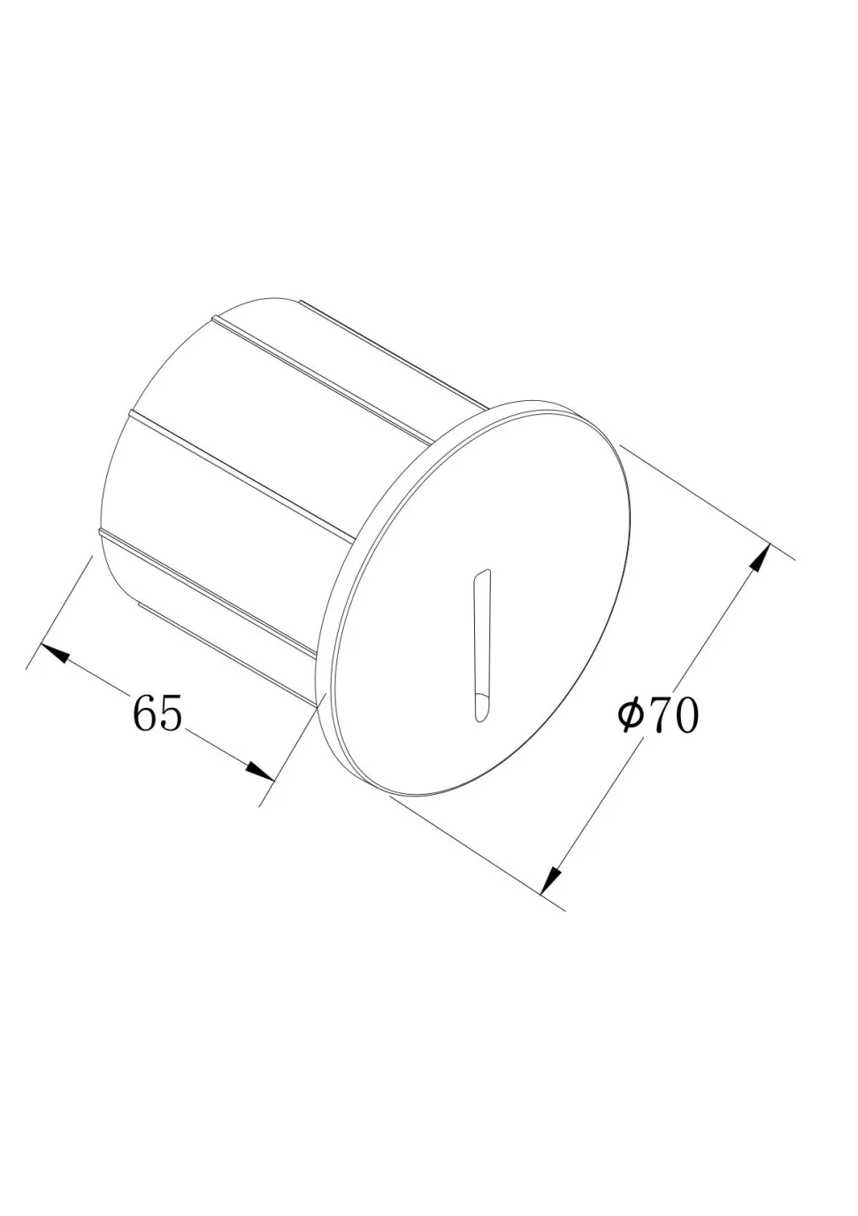 Maytoni segnapasso lock nero led per esterno da incasso 3w 3000k