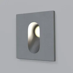 Maytoni via urbana segnapasso per esterno quadrato da incasso led 4000k ip54
