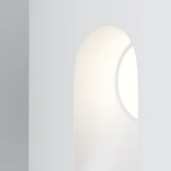 Maytoni via urbana segnapasso da esterno bianco moderno led 4000k ip54
