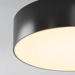 Maytoni zon ip plafoniera da esterno led 3000k ip65 rotonda nera