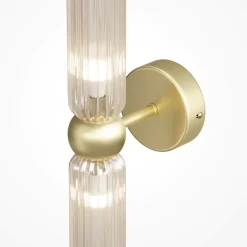 Maytoni antic applique da parete colore oro per soggiorno