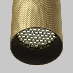 Maytoni artisan faretto da soffitto cilindro oro satinato