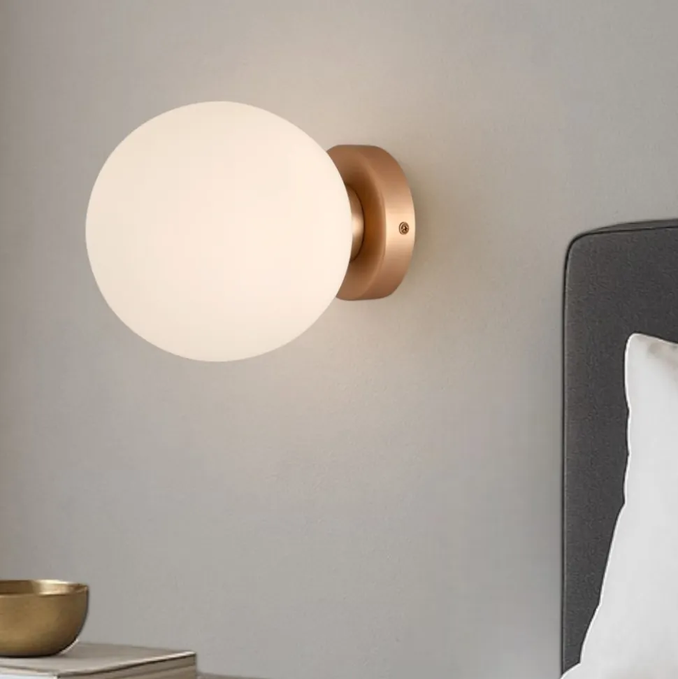Maytoni basic form applique camera da letto colore oro