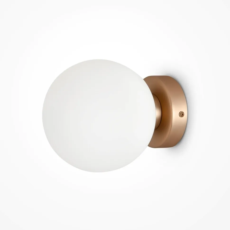Maytoni basic form applique camera da letto colore oro