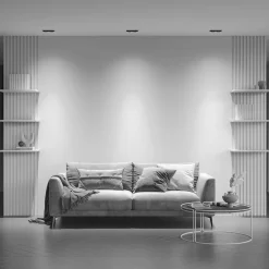 Maytoni faretto da incasso nero hidden led 20w 3000k per controsoffitto