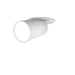 Maytoni faretto focus bianco cilindro orientabile da incasso a soffitto