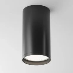 Maytoni focus faretto da soffitto cilindro nero gu10