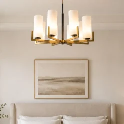 Maytoni fortano lampadario per camera da letto 8 luci