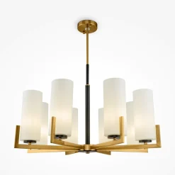 Maytoni fortano lampadario per camera da letto 8 luci
