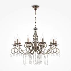 Maytoni grace lampadario per camera da letto con pendenti